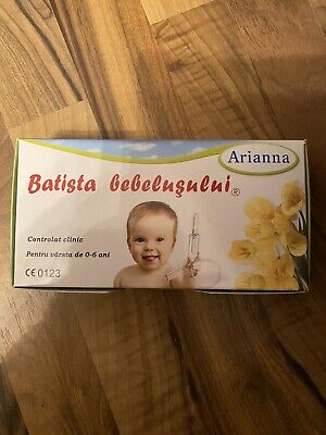 ARIANNA Baby  Nasal Aspirator Nose Cleaner - Batista Bebelusului • 16.99£