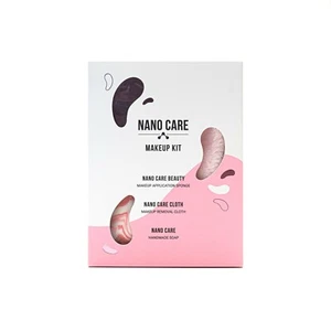 NanoCare Make-Up Per Viso Nano Towel Rimuovi Trucco Cosmetico Sapone Spugna - Picture 1 of 11