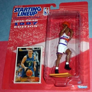 1997 JASON KIDD 1st Phoenix Suns Mavericks card Starting Lineup - Picture 1 of 2