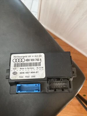 AUDI A6 C5 1998-2004 ASIENTO DEL CONDUCTOR MÓDULO DE MEMORIA UNIDAD DE CONTROL 4B0 959 760 A OEM* Foto 1 de 2