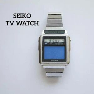 Vintage Seiko Digital TV Watch - Picture 1 of 10