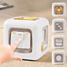 Sensory Busy Board 6 in 1 Montessori Cube Toys Cube Simulated Switch Toy