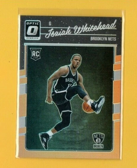 D18990  2016-17 Donruss Optic Orange #184 Isaiah Whitehead #06/199 - Image 1 of 1