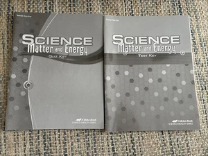 Abeka Science Matter And Energy 9th Grade Teacher Quiz/test Keys - Picture 1 of 1