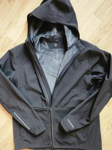 Womens New Lululemon Black Insulated Hooded Jacket XL/TG - Picture 1 of 7
