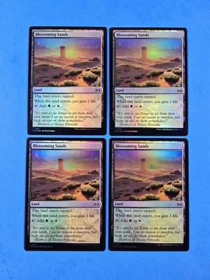 4x Blossoming Sands Tarkir Dragonstorm TDM 2025 Mtg Magic Card Land 251 Foil - Image 1 of 2
