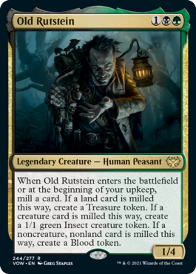 x1 Old Rutstein - Innistrad: Crimson Vow - NM - MTG - Image 1 of 1