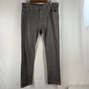 AG Adriano Goldschmied Mens Size 38 Regular Gray The Tellis Modern Slim Denim - Picture 1 of 17