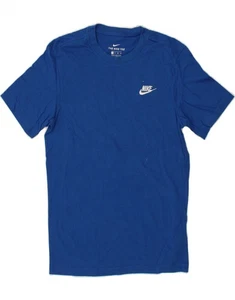 NIKE Mens T-Shirt Top XS Blue Cotton CB09 - Picture 1 of 4