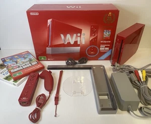 ✅ Nintendo Wii Red 25th Anniversary Console System Complete In Box AUS PAL (VGC) - Bild 1 von 24