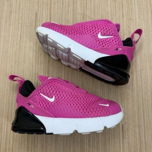 Nike Air Max 270 Laser Fuchsia Pink Weiß Schwarz Größe 7C Jugend DD1646 602 - Bild 1 von 6
