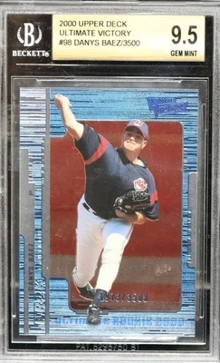 Ultimate Victory Rookie #98 Dannys Baez 1973/3500 2000 Beckett 9,5 gema como nueva Foto 1 de 3