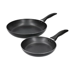 KitchenCraft Non-Stick Induction Frypan Twin Set, 20cm & 28cm - Picture 1 of 5