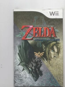 Legend of Zelda Twilight Princess Nintendo Wii solo manuale autentico - Foto 1 di 2