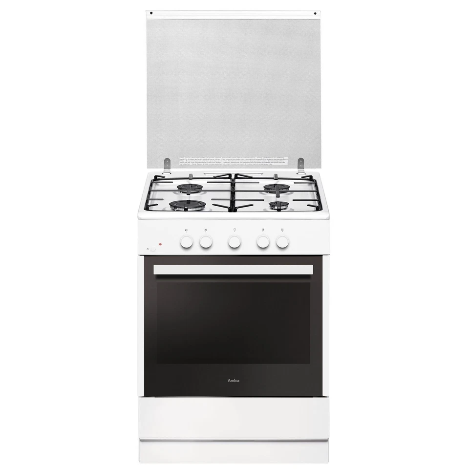 AMICA Standherd Gas SHGG 910 100 W - weiß - A - Bild 1 von 3