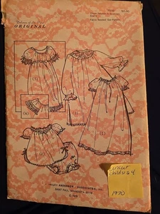 Dolores of St Paul Original 7010 Childs Peignoir Gown Set Size 4 Vintage 1970 UC - Picture 1 of 1