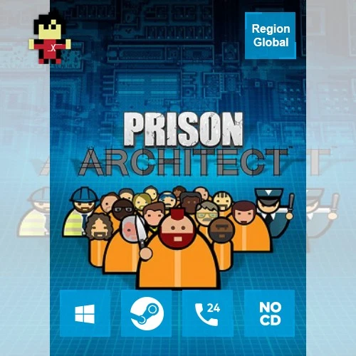 Prison Architect for PC Game Steam Key Region Free - Image 1 of 1