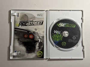 KOREAN Need for Speed Pro Street Nintendo Wii Corea KOR RARO disco de juego y manual - Imagen 1 de 7