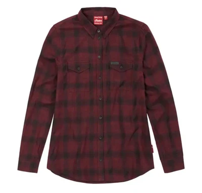 Polaris INDIAN MOTORCYCLE 286292206 WW RD HEATHER PLAID SHIRT LARGE - Image 1 of 4
