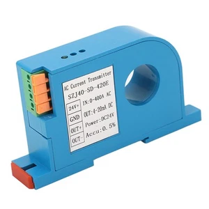 AC Current Transmitter 4‑20mA DC Output Current Transducer Sensor Tool Supply - Picture 1 of 12
