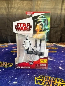 STAR WARS -The Clone Wars ARF Trooper Action Figure CW10 Hasbro 2009 Sealed NEW! - Picture 1 of 3