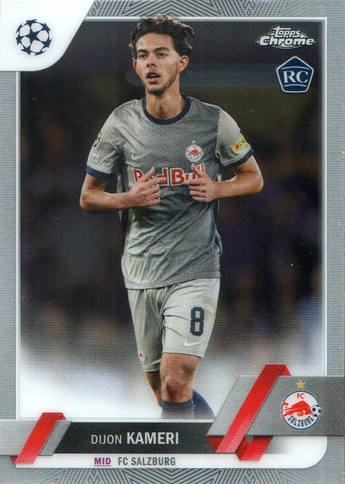 2022-23 Chrome UEFA Club Competition Soccer Trading Cards BASE: Pick From List - Image 1 of 1