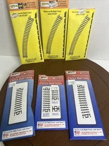 Lot of Atlas N Scale Snap Track Miscellaneous Track Some New - Picture 1 of 5