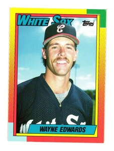 1990 Topps Traded #27T Wayne Edwards Chicago White Sox - Picture 1 of 2