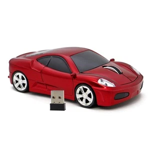 Computermaus USB 24 GHz Rennwagen 3D drahtlose Maus optische Mäuse für Window... - Bild 1 von 6