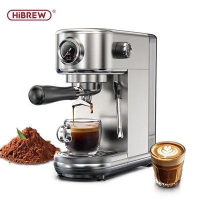 HiBREW H10B Halbautomatische Espressomaschine 20Bar Temperatur Steuerung EUPlug