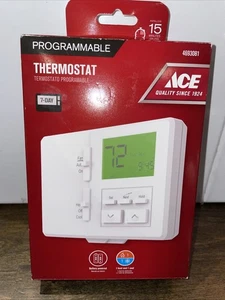 Termostato Programable Ace 1 Calor/1 Ajuste Frío 4693081 Nuevo - Imagen 1 de 2