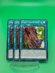 3x Insekteneinladung 1. Auflage Common ROTA-DE083 Yu-Gi-Oh! - Bild 1 von 2
