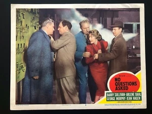 No Questions Asked (1951) Original Movie Lobby Card #2 - EX+ - Picture 1 of 1