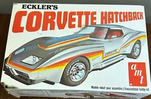 Kit Modelo Eckler's Corvette Hatchback AMT 1:25 3102 De Colección Nuevo B2 - Imagen 1 de 7