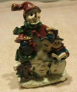 Greenbrier #839327 - Polystone Schneemänner Karolinger Weihnachtsfigur - Bild 1 von 4
