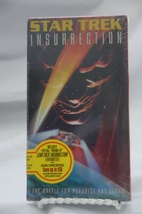 Star Trek: Insurrection (VHS Tape, 1999) NEW sealed - Picture 1 of 2