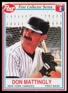 1990 Post Cereal Don Mattingly New York Yankees #1 - Picture 1 of 2
