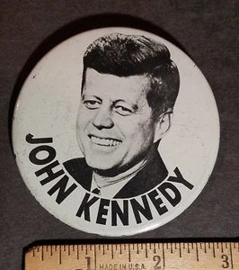 John Kennedy Pinback Button - Bild 1 von 3
