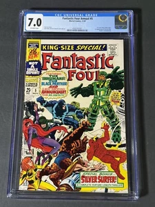 Fantastic Four Annual #5 1967 CGC 7.0 4583187001 1st App Psycho-man - Picture 1 of 6