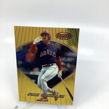 1996 Bowman's Best Juan Gonzalez #58 Texas Rangers