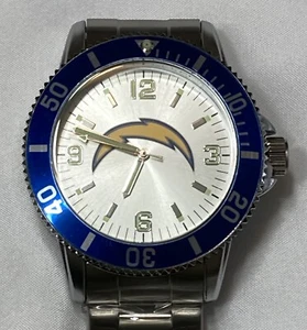 Los Angeles Chargers Sparo Key Style Men's Sports Watch Metal Band - Picture 1 of 4