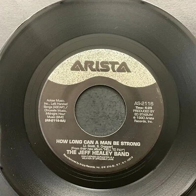Jeff Healey Band, How Long Can A Man Be Strong / Full Circle, 7" 45rpm, Vinyl NM - Image 1 of 2