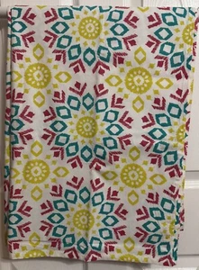 Tovaglia Target Stampa 60" x 84" 100%Cotone Acqua ~ Oro ~ Dk. Primavera rosa nuova senza etichetta - Foto 1 di 5