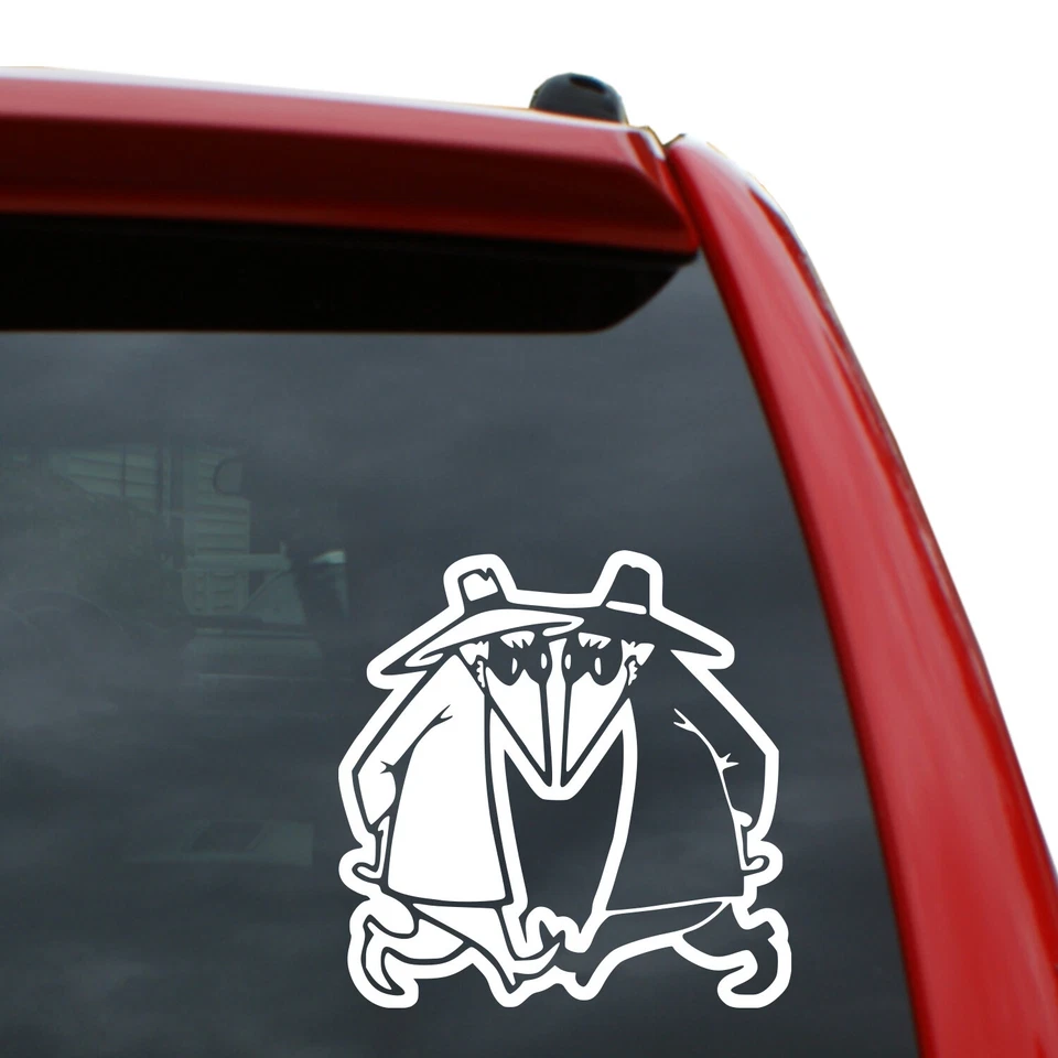 Spy vs Spy Vinyl Decal Sticker | 5" Tall - Image 1 of 1