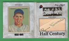 2020 HA HALF CENTURY RUSSELL VAN ATTA CUT AUTOGRAPH & 1933 GOUDEY BECKETT CERT