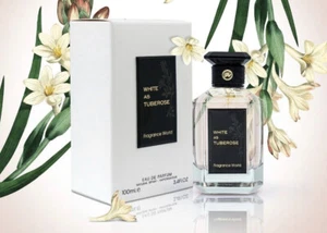 White As Tuberose By Fragrance World EDP Eau De Parfum 100 ML - Super Rich Niche - Picture 1 of 3
