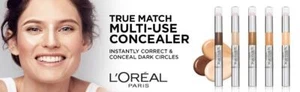 L'Oreal Paris True Match Super-Blend able Multi-Use Concealer, - Picture 1 of 9