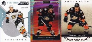 2018-19 UD SP Authentic FW #201 MAXIME COMTOIS 180/999 Anaheim Mighty Ducks +++ - Picture 1 of 5