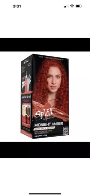 Tinte de cabello semipermanente Splat Midnight ámbar sin necesidad de blanqueador Foto 1 de 2