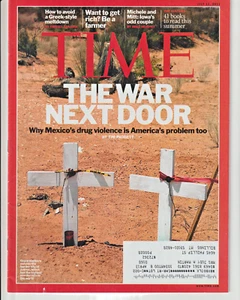 TIME Magazine July 11 2011 Mexico's Drug Violence US Farmers Sarah Ferguson - Picture 1 of 2